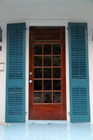 2012-04-06-0225 Red Door and BLue Shutters