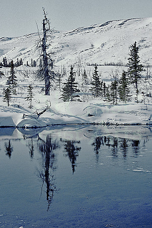AK74-Winter Pond Summit Lake